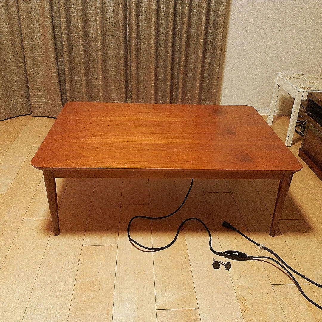 【かっちゃんさん専用】こたつ 約105cmx 75cm 無印良品こたつ布団付き