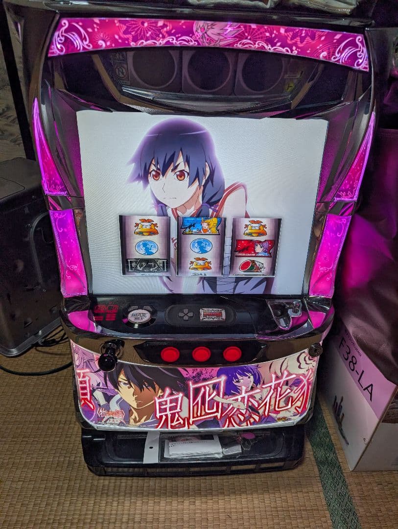 パチスロ　６号機　化物語セカンドシーズン　不要機付