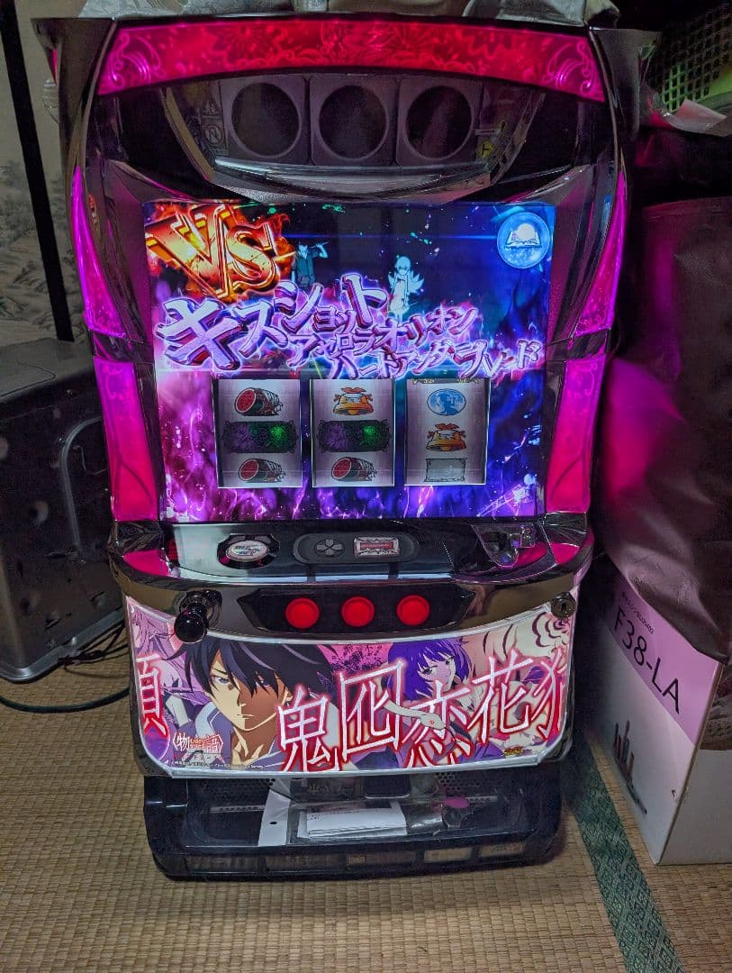 パチスロ　６号機　化物語セカンドシーズン　不要機付