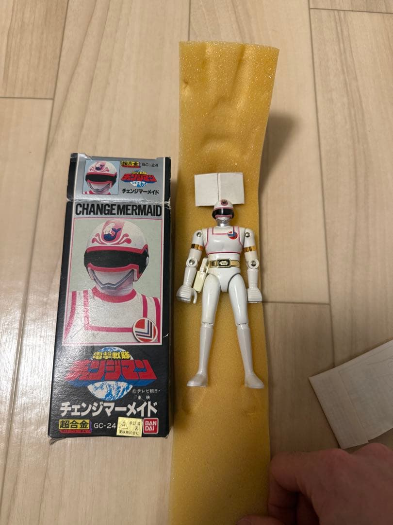 【当時物】新品未使用 超合金 GC-24 チェンジマーメイド　チェンジマン