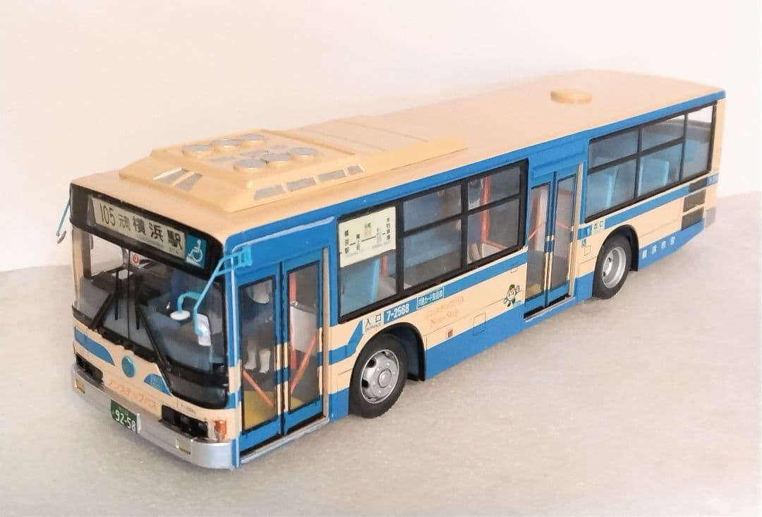 1/32 横浜市営バス(三菱ふそうエアロスター)素人組立品