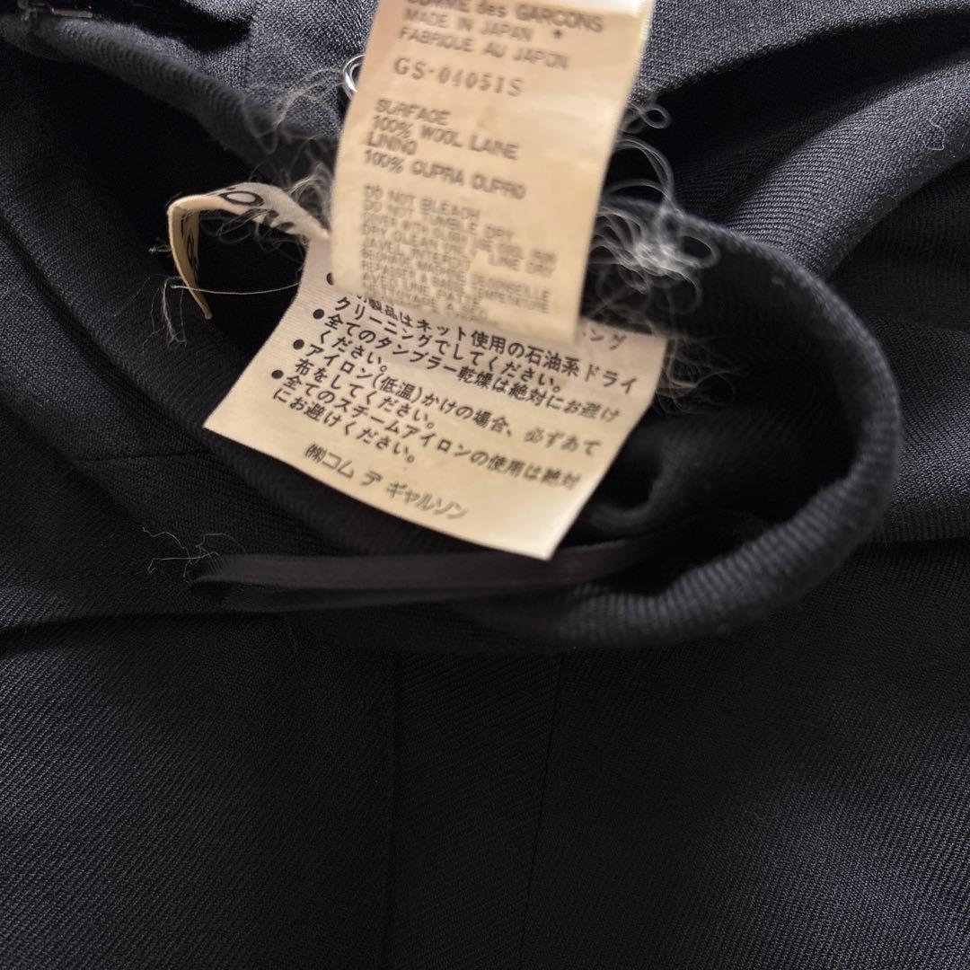 専用　コムデギャルソン　AD1994 ウール変形スカート　ブラック