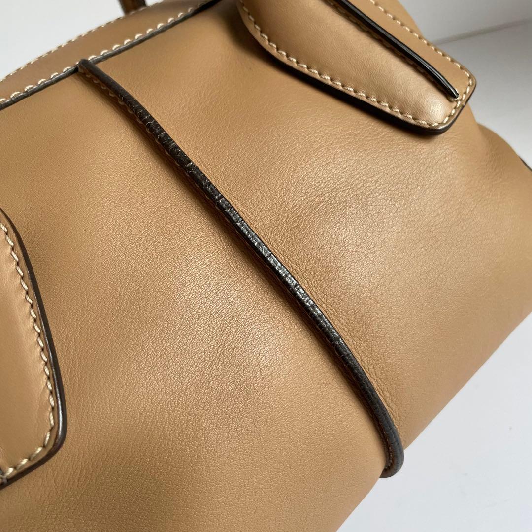 ✨️未使用保管✨️ TOD's ショルダーバッグ　ハンドバッグ 2way 茶色