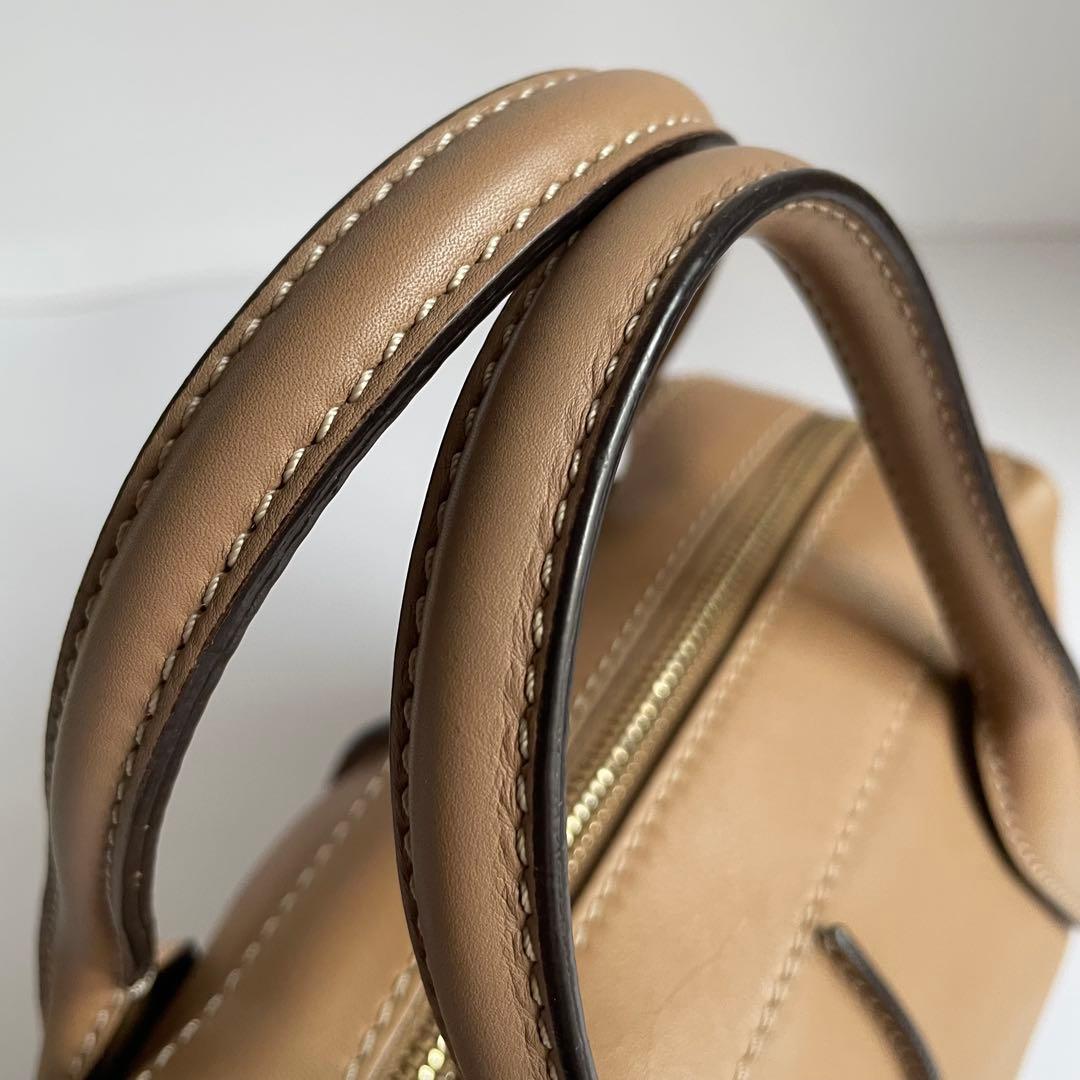 ✨️未使用保管✨️ TOD's ショルダーバッグ　ハンドバッグ 2way 茶色