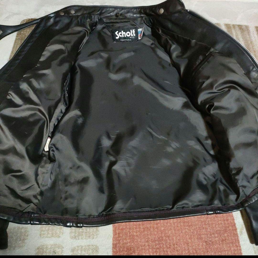 レアモデルSchott　シングルライダース　イージーライダー仕様　ダメでも対応有