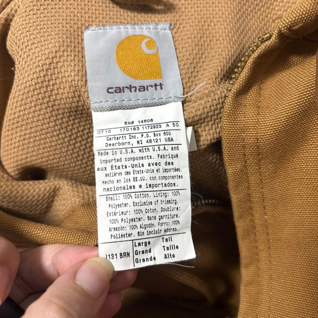 【USA製】カーハート アクティブジャケット キャラメル Lサイズ ★ 2707
