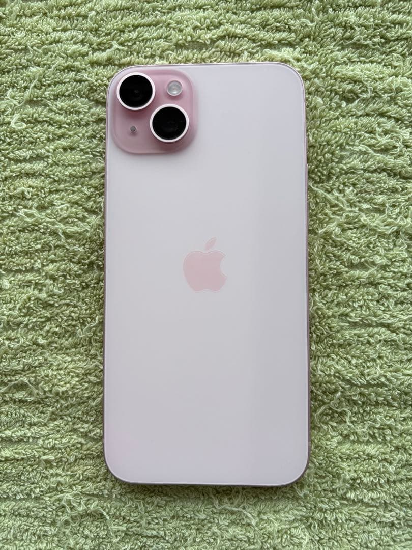 yuki iphone15 plus 256GB ピンク