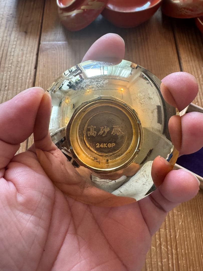 「明治〜大正 骨董 漆器 吸物椀 20客 ■華やか鶴蒔絵 ■箱付き ■送料込み」