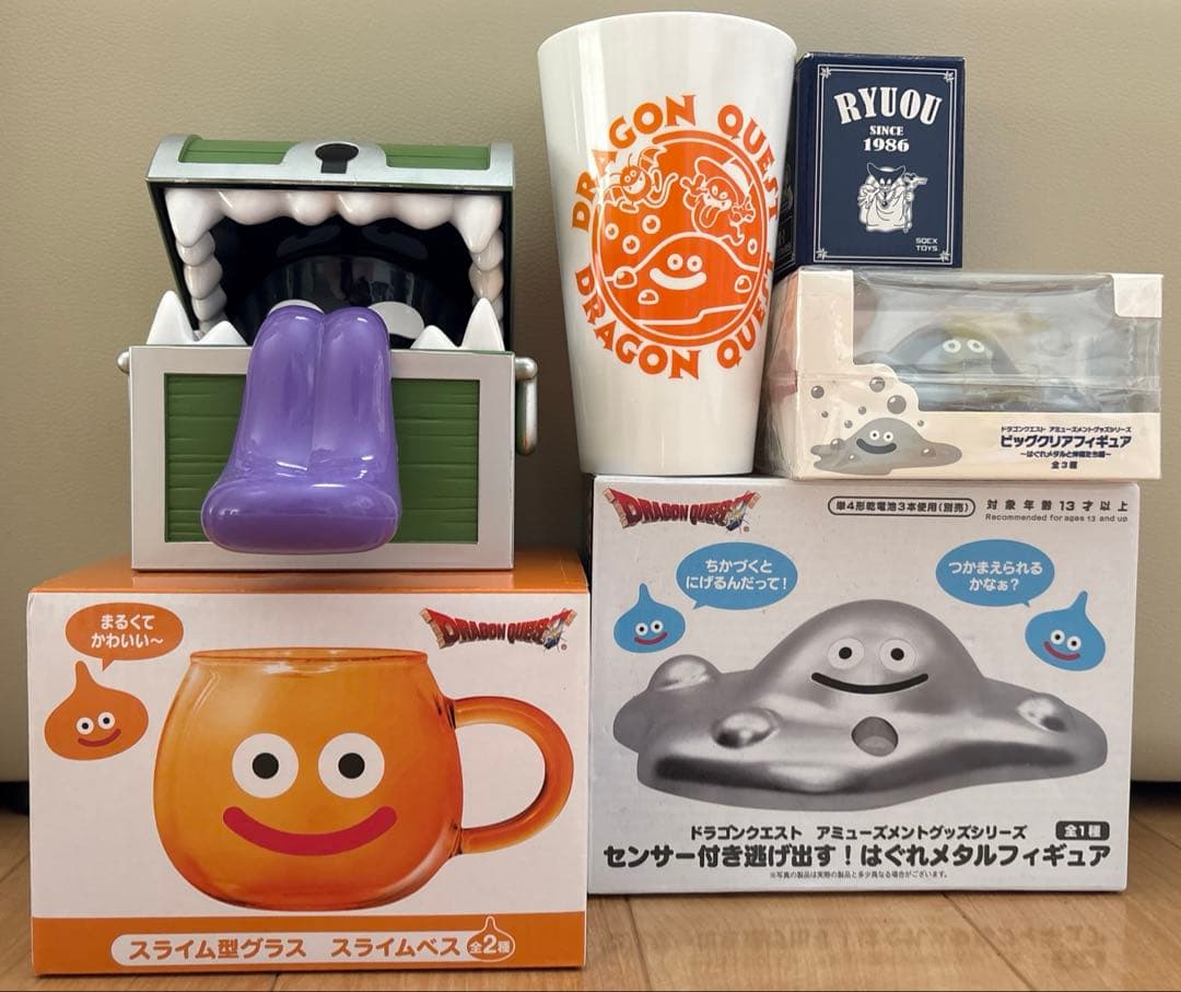 ドラゴンクエスト　フィギュア　グラス