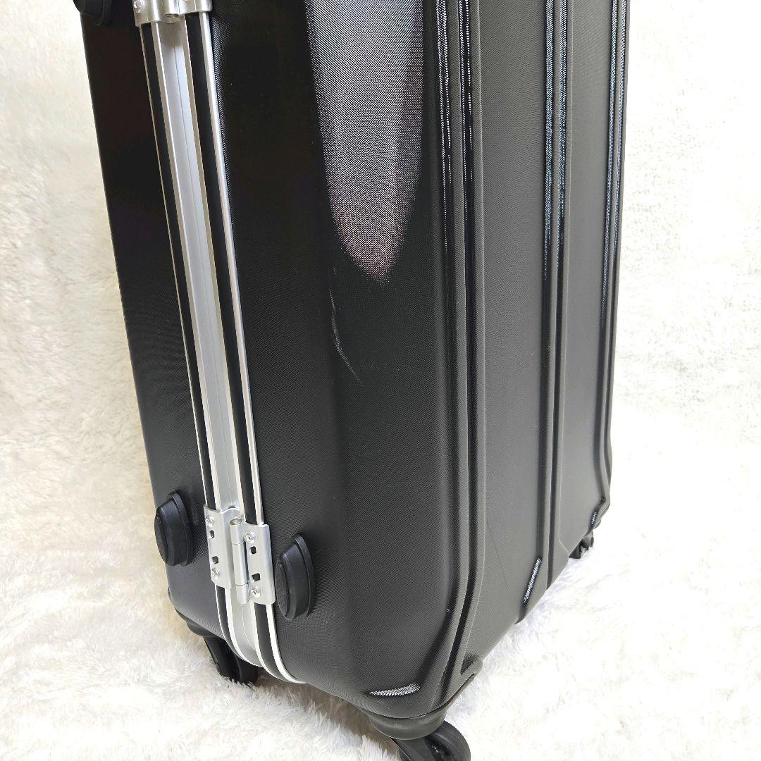 7/12迄A.L.I GRAVID-ZERO大型スーツケース4輪黒ハードイケかる