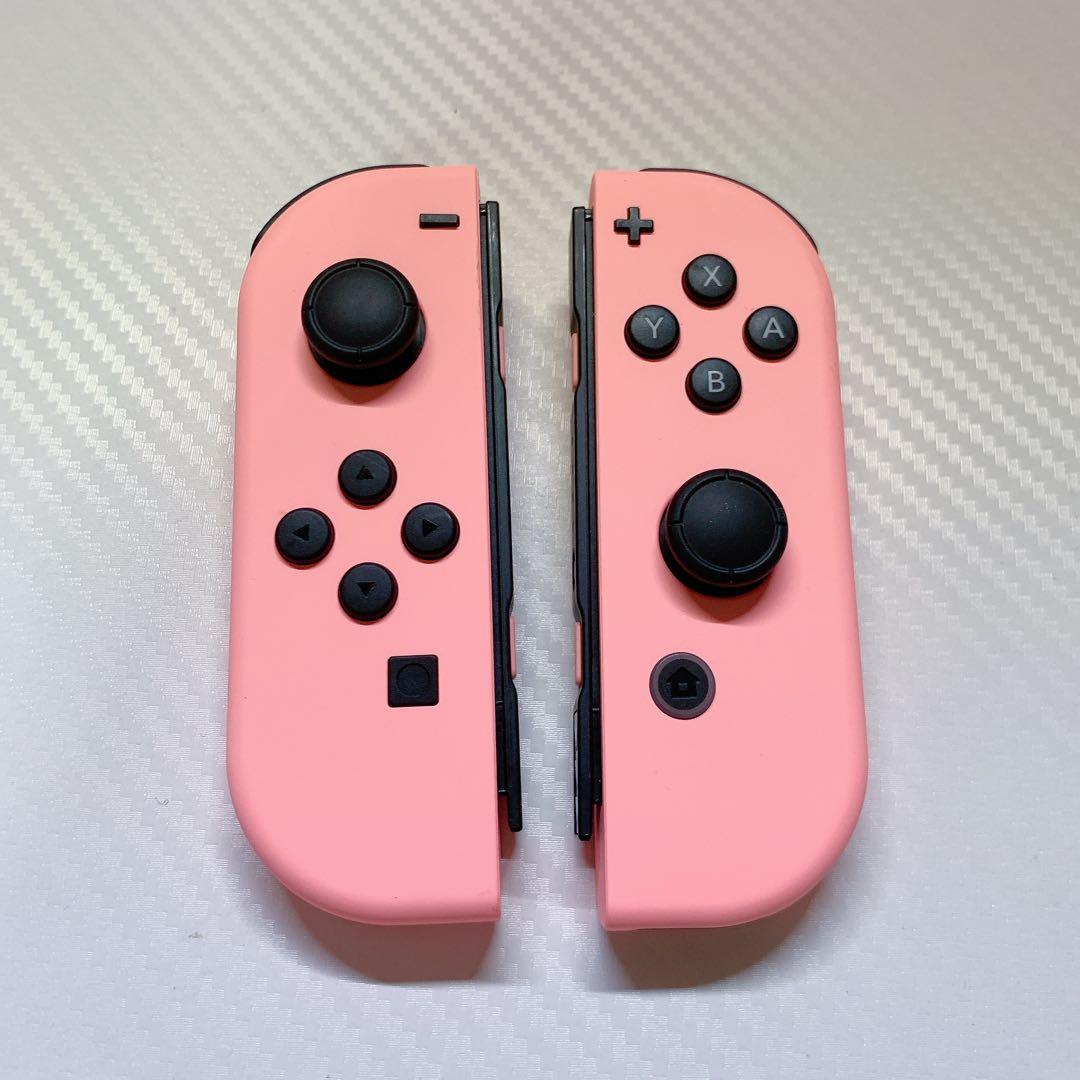 Switch 初代 箱・付属品有り Joy-Con パステルピンク★おまけ