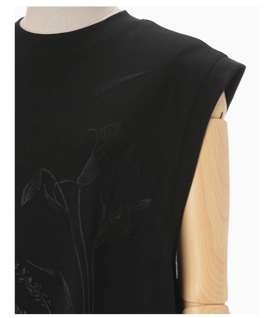 Mame Kurogouchi 刺繍　コットン　トップス