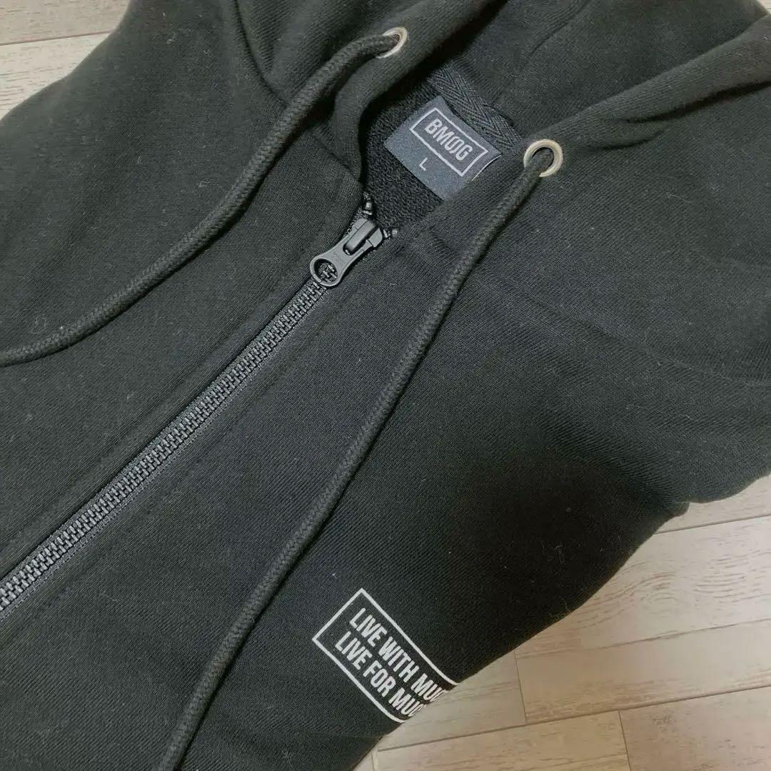 BMSG ジップアップ　パーカー　L