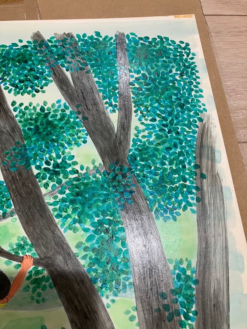 田畑精一先生の肉筆原画ワンダーブック昭和50年８月号に採用おしいれのぼうけん