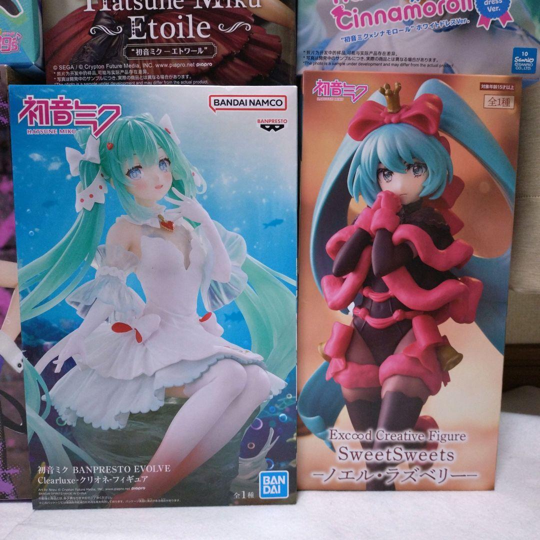 初音ミク　プライズ　フィギュア　12点