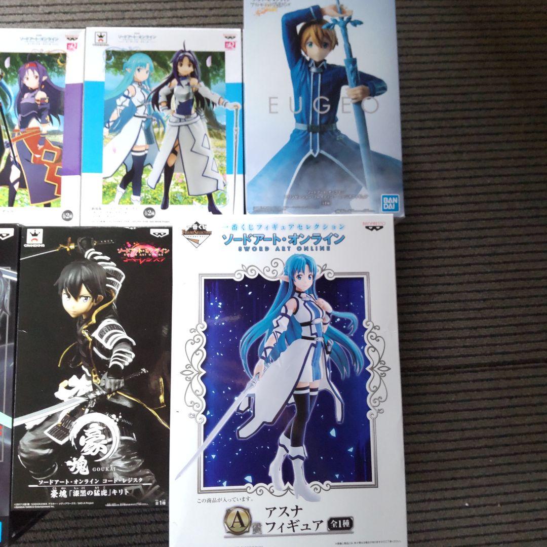 バンプレスト ソードアートオンライン　一番くじ A賞 アスナ フィギュア キリト