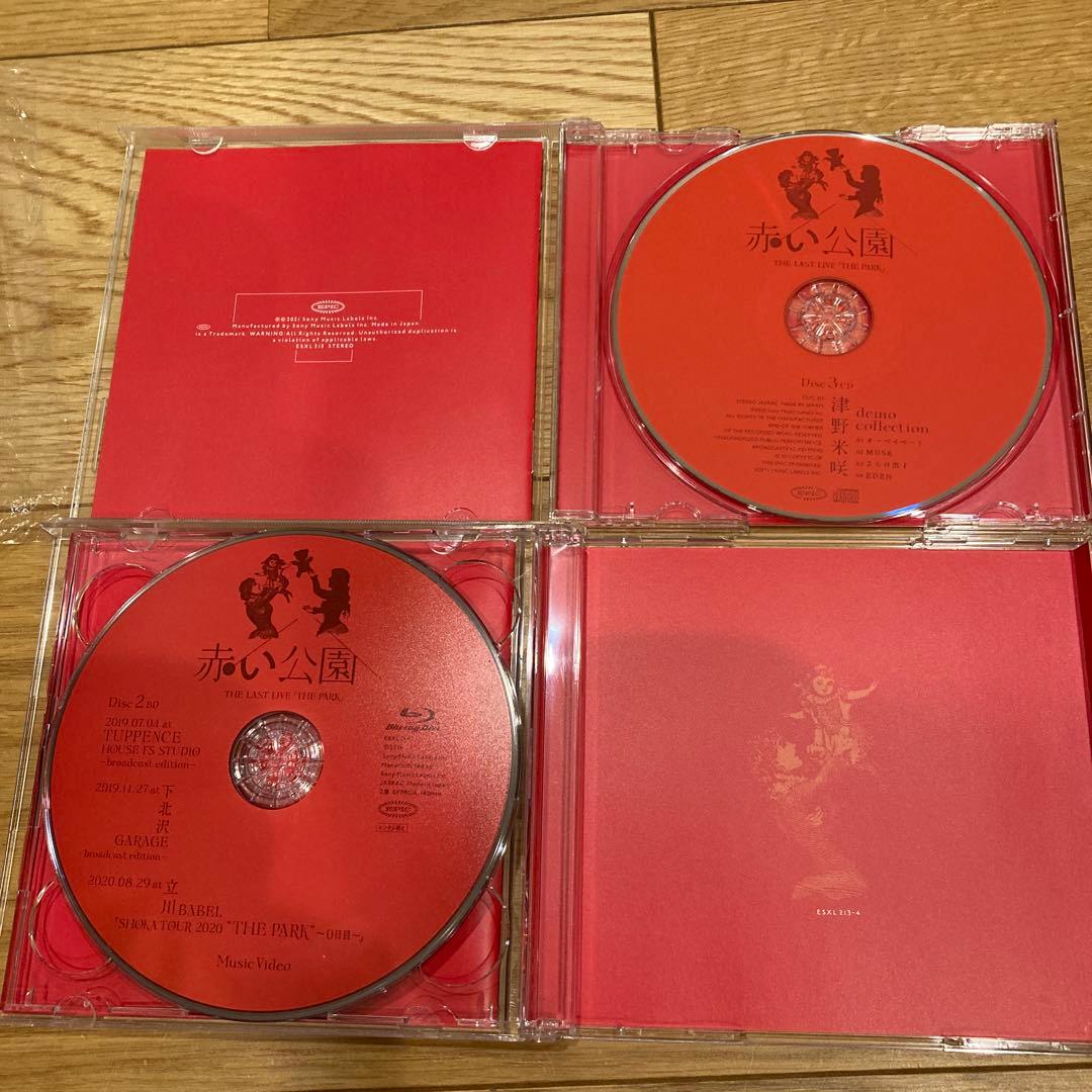 赤い公園/THE LAST LIVE「THE PARK」初回生産限定2BD+CD