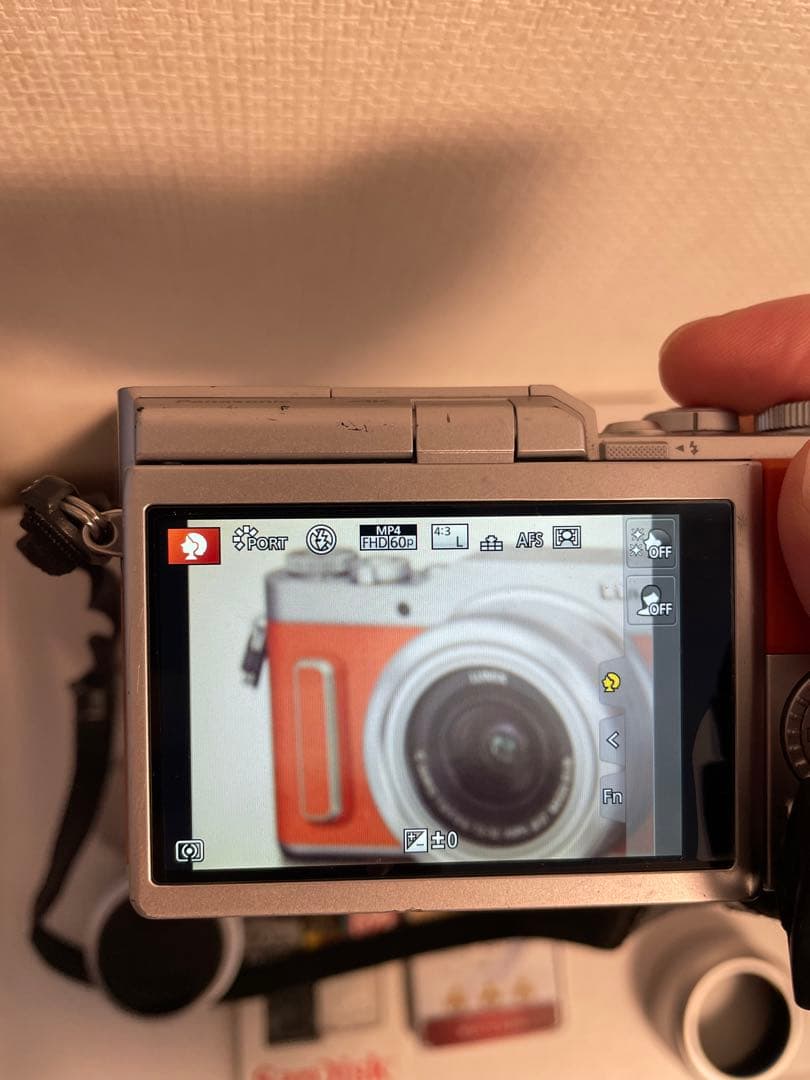 Panasonic DC−GF10 DC-GF10W-K オレンジ