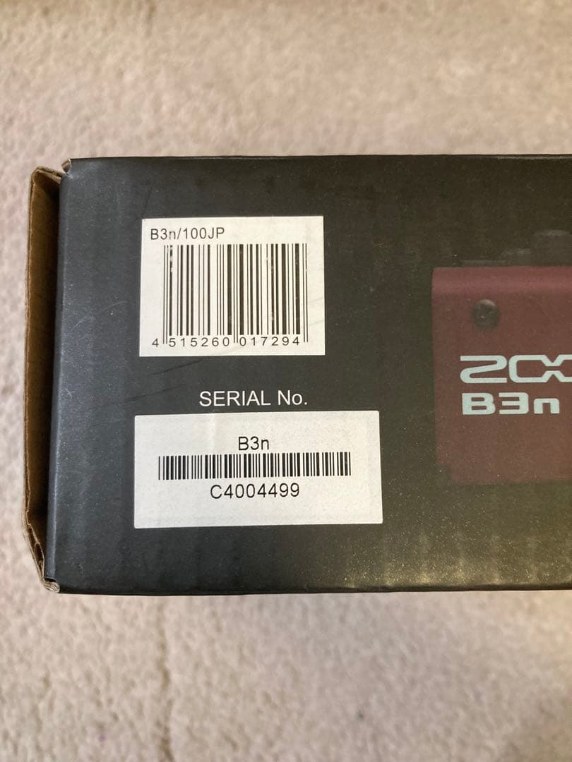 ZOOM B3n マルチエフェクター