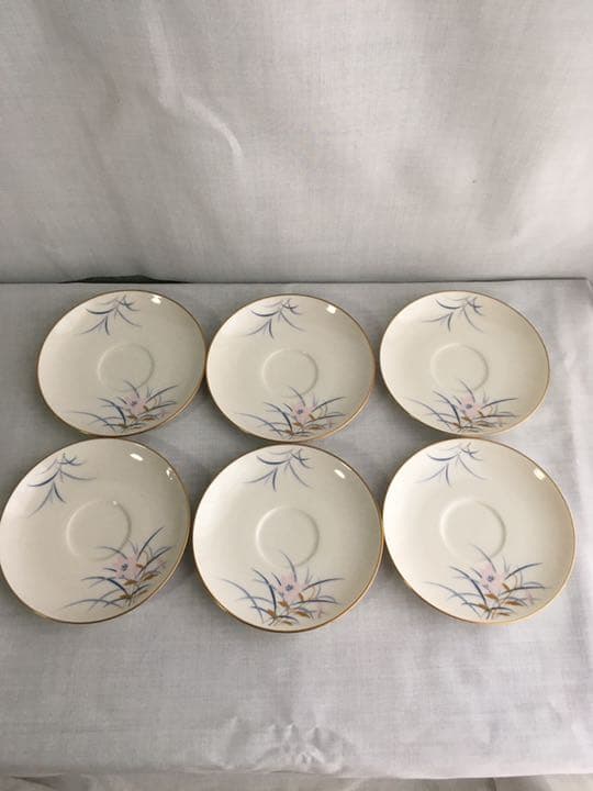 実家整理 昭和レトロ ノリタケ 紅茶カップソーサー6客組