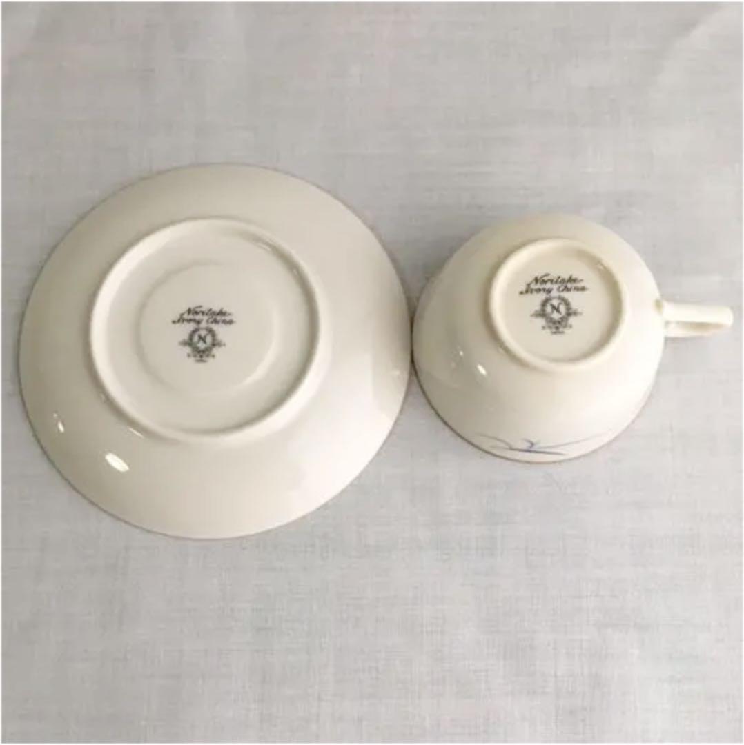 実家整理 昭和レトロ ノリタケ 紅茶カップソーサー6客組