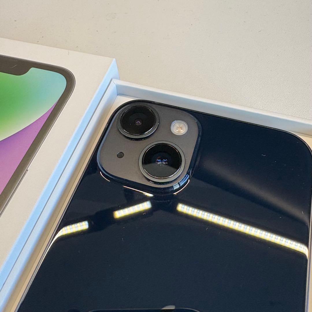 【美品】 iPhone14 128GB 本体 SIMフリー ミッドナイトブラック