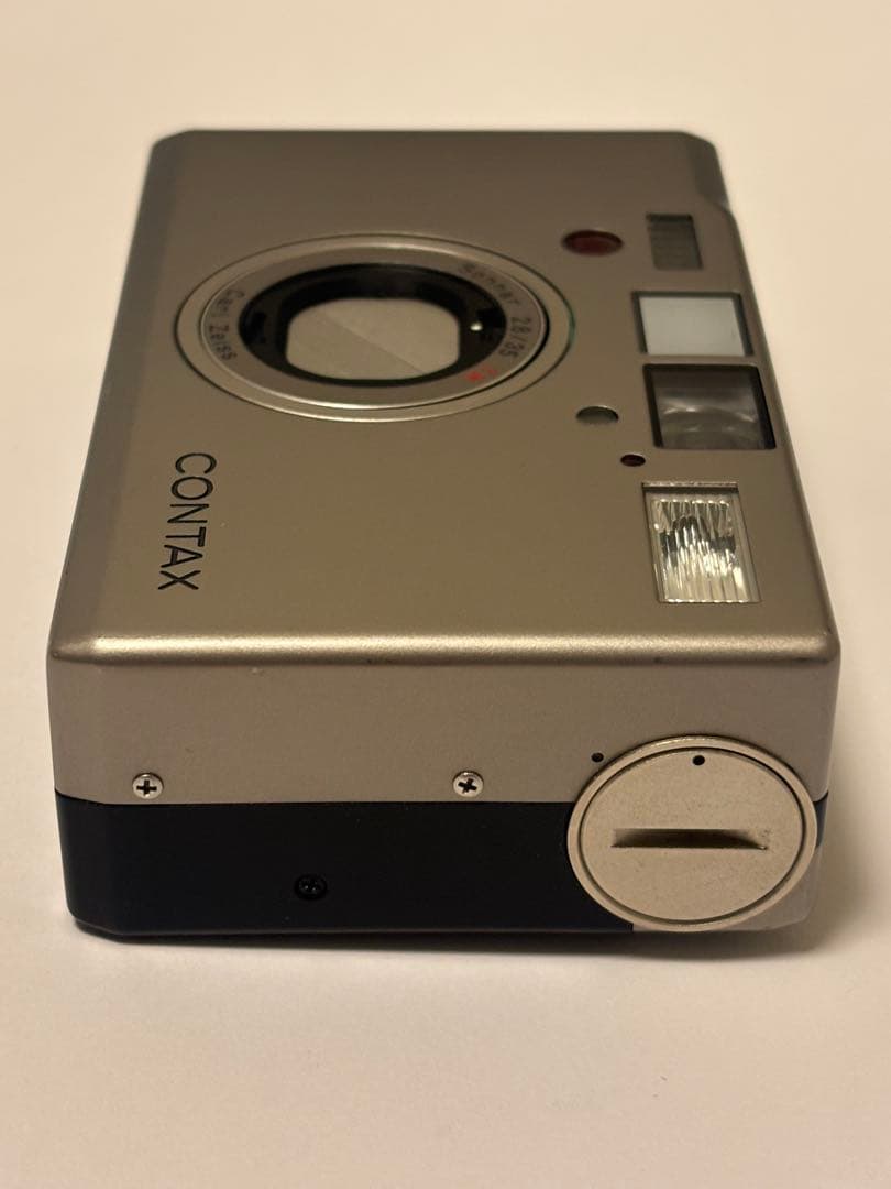 【完動品】CONTAX T3　コンパクトフィルムカメラ チタンシルバー