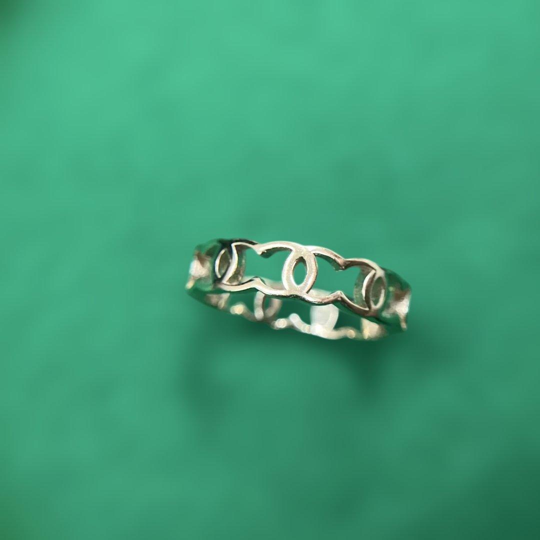 箱説付‼️【CHANEL】アラウンド ココマークリング AB6413 ゴールド