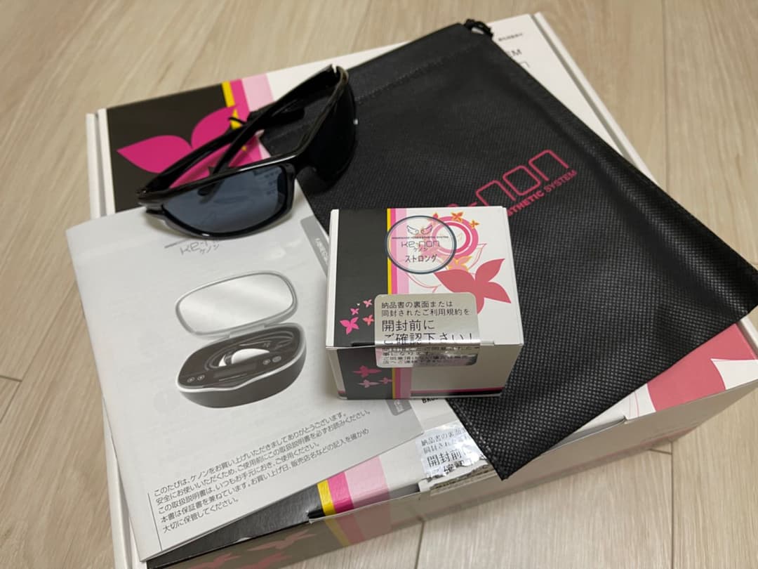 ケノン 脱毛器 Ver.8.4 kenon 眉毛用器具付