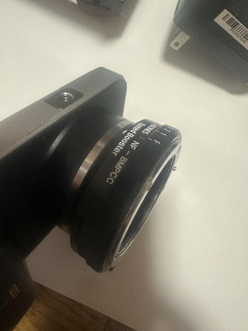 BMPCC　OG ＋スピードブースター＋おまけとしてケージレンズ SDカード他