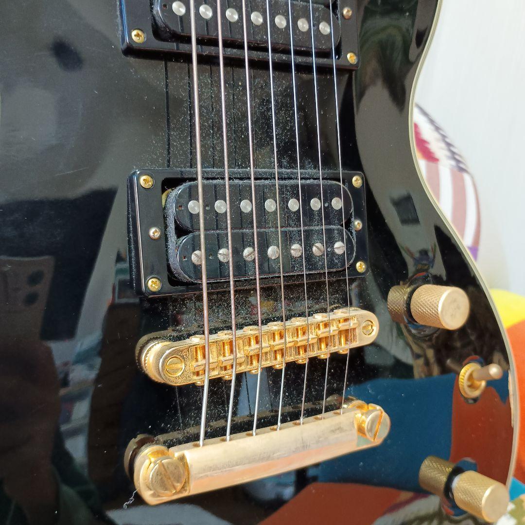 7弦ギター Ibanez ARZ307 ゴールドパーツ 改造多数