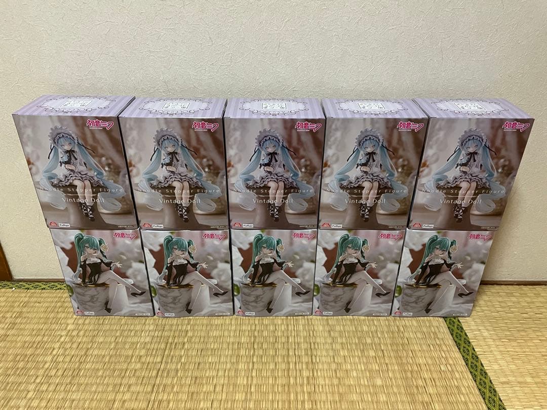 初音ミク ぬーどるストッパーフィギュア ヴィンテージドール 10個