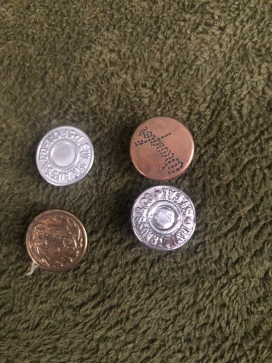 levis リーバイス　wrangler ラングラー　ストアブランド　ボタン