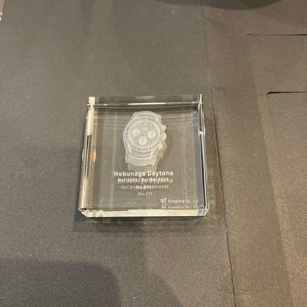 信長デイトナオリジナルクリスタル