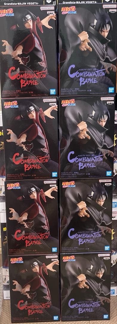 ナルト疾風伝Combination Battle サスケ、イタチ8個セット