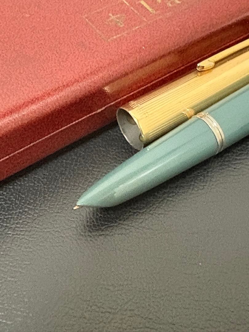 Parker 51 万年筆・ボールペンセット　グレーグリーン