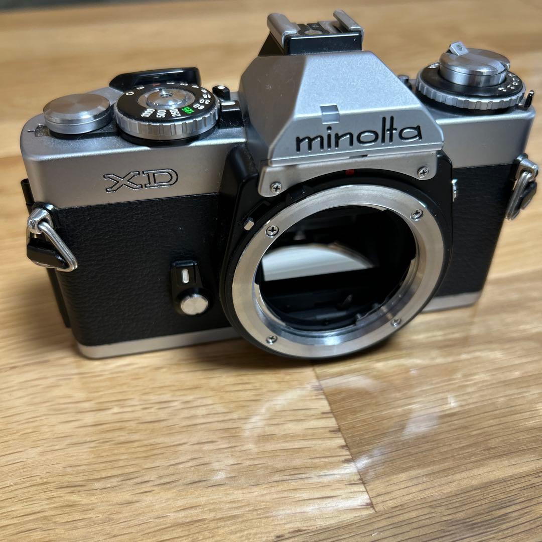 【セール】MINOLTA XD シルバー MD ROKKOR 35-70mm