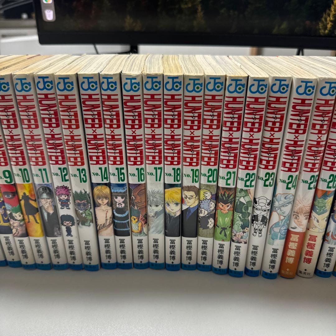 HUNTER×HUNTERほぼ漫画全巻セット(⚠️33巻のみ無し)ハンターハンター