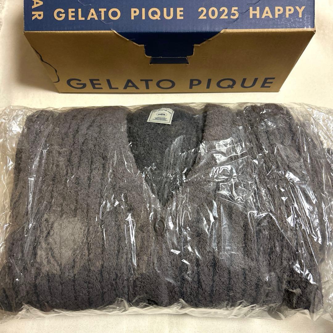ジェラートピケ 福袋 2025 もこもこ上下