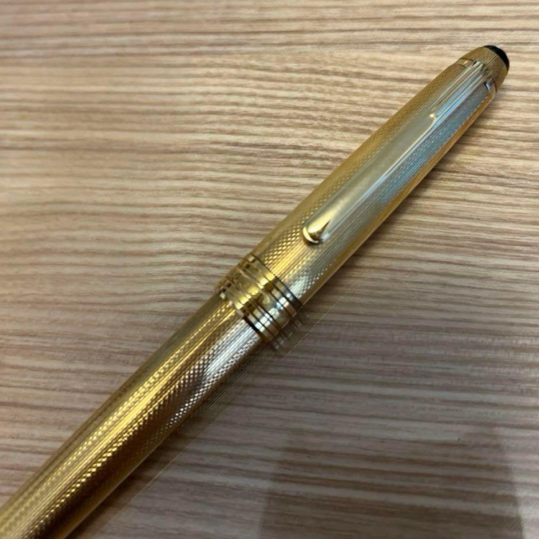 g*o様 モンブラン　万年筆　ゴールド　18k マイスターシュテュック　波柄　4