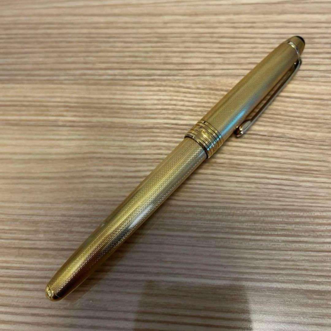 g*o様 モンブラン　万年筆　ゴールド　18k マイスターシュテュック　波柄　4
