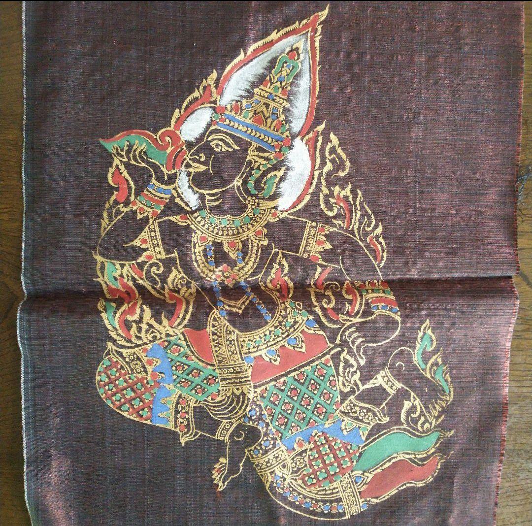 ヴィンテージ タペストリー タイ　伝統布絵