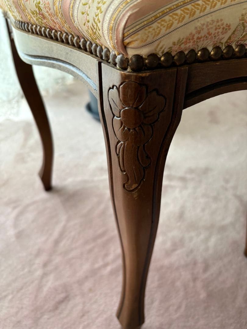 猫脚 アンティーク　スツール