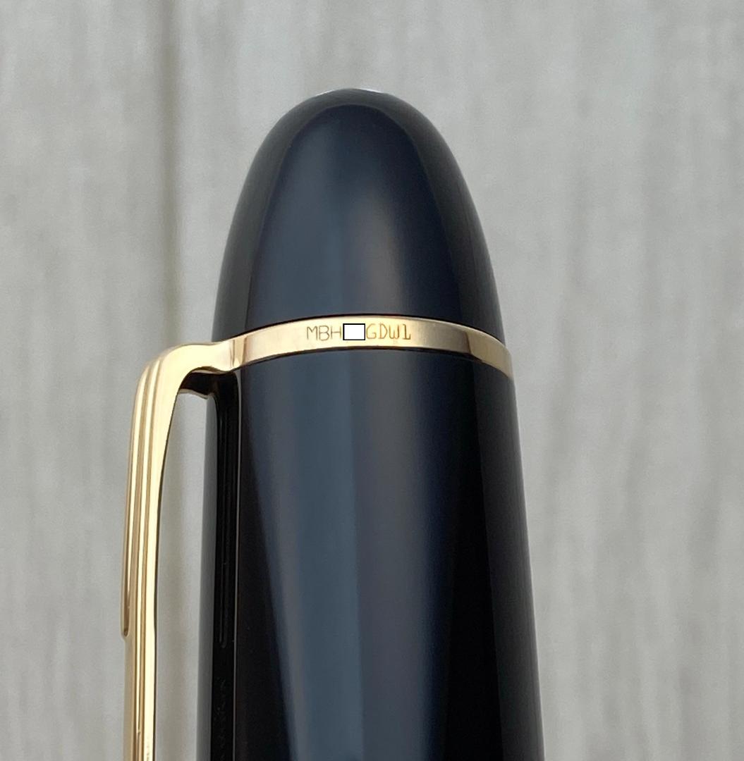 現行品　未使用に近い モンブラン 149 18K 太字 Au750 万年筆