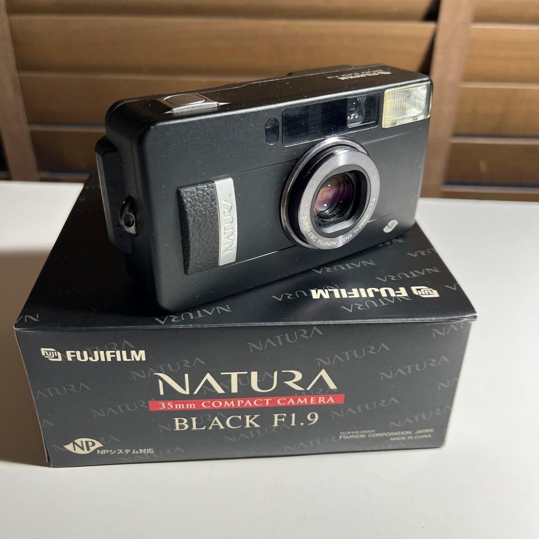 FUJIFILM NATURA 35mm コンパクトカメラ ブラック