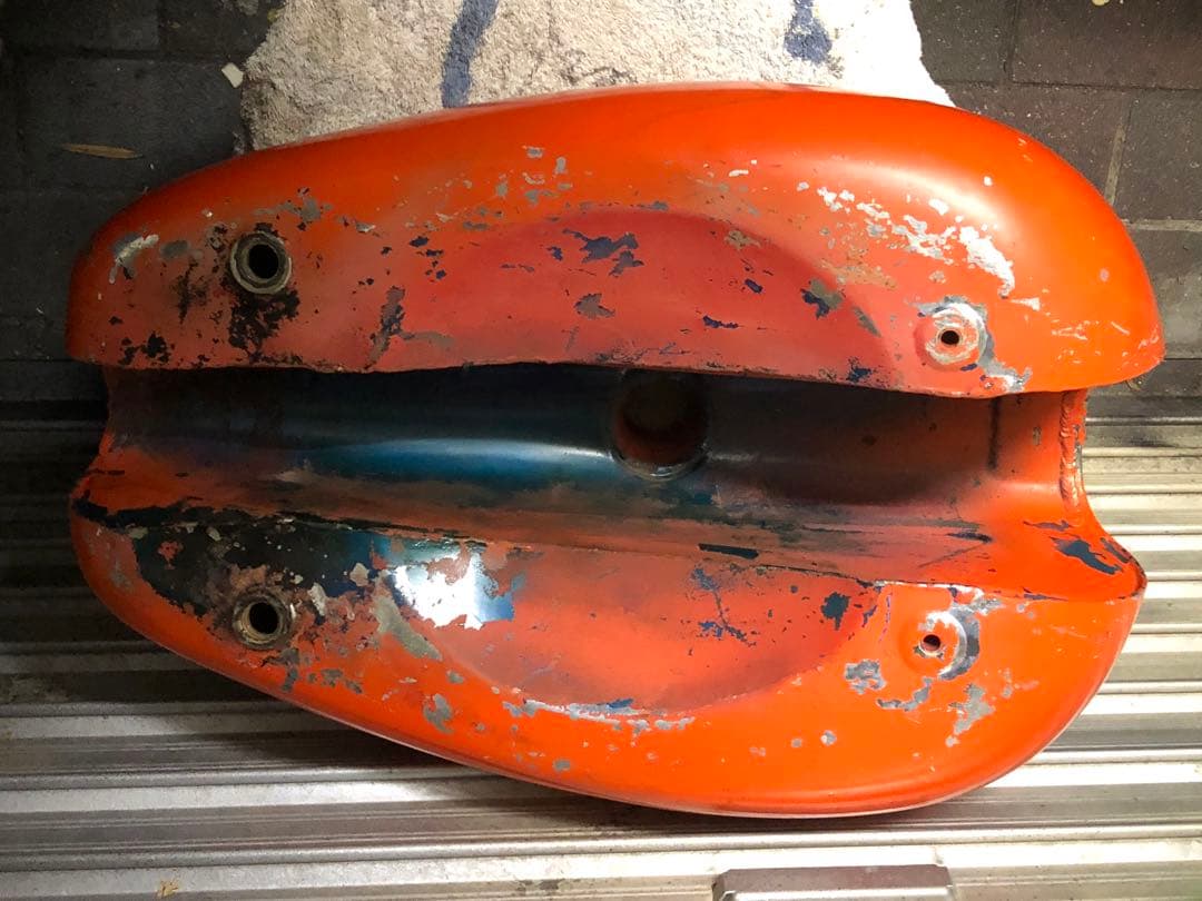 ビンテージ英車タンク不明BSAレストアベース