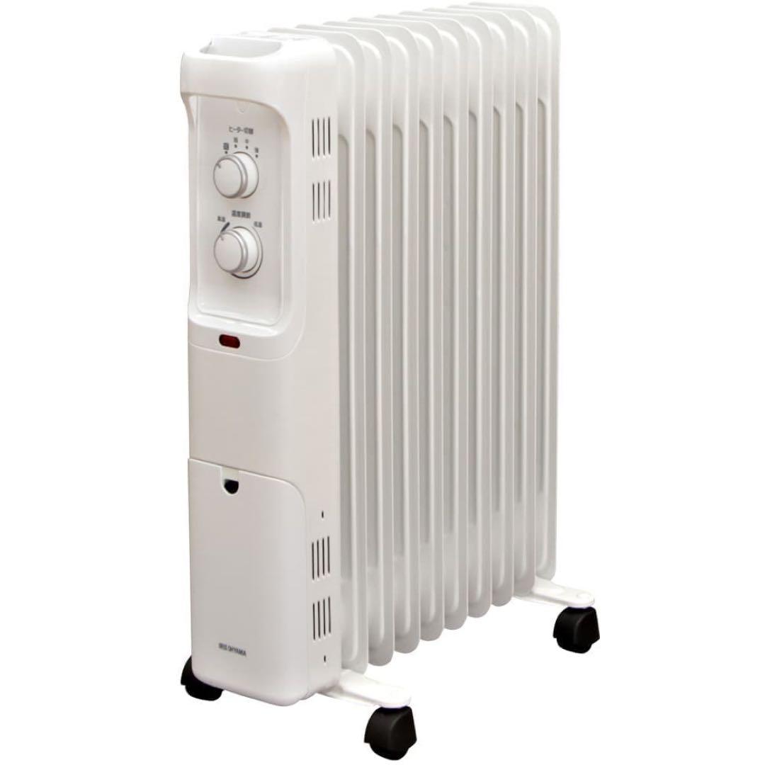 【値下げ】オイルヒーター　POH-1210KS-W アイリスオーヤマ　ホワイト