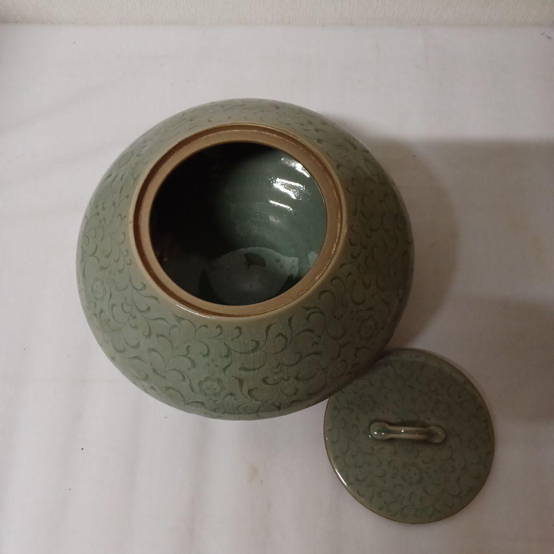 水指(韓国)+黒塗蓋