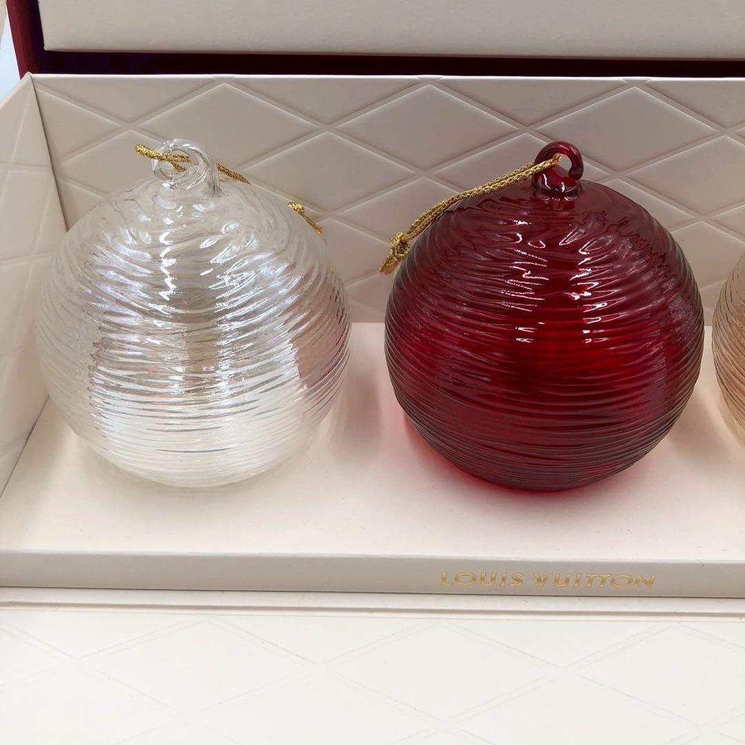 極美品◎非売品◎ルイヴィトン LV クリスマス オーナメント 3個入り