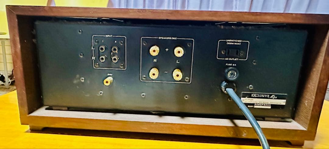 EXCLUSIVE M4 PIONEER パワーアンプ　エクスクリーシブ